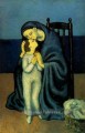 Mother and Child 1901 Pablo Picasso
